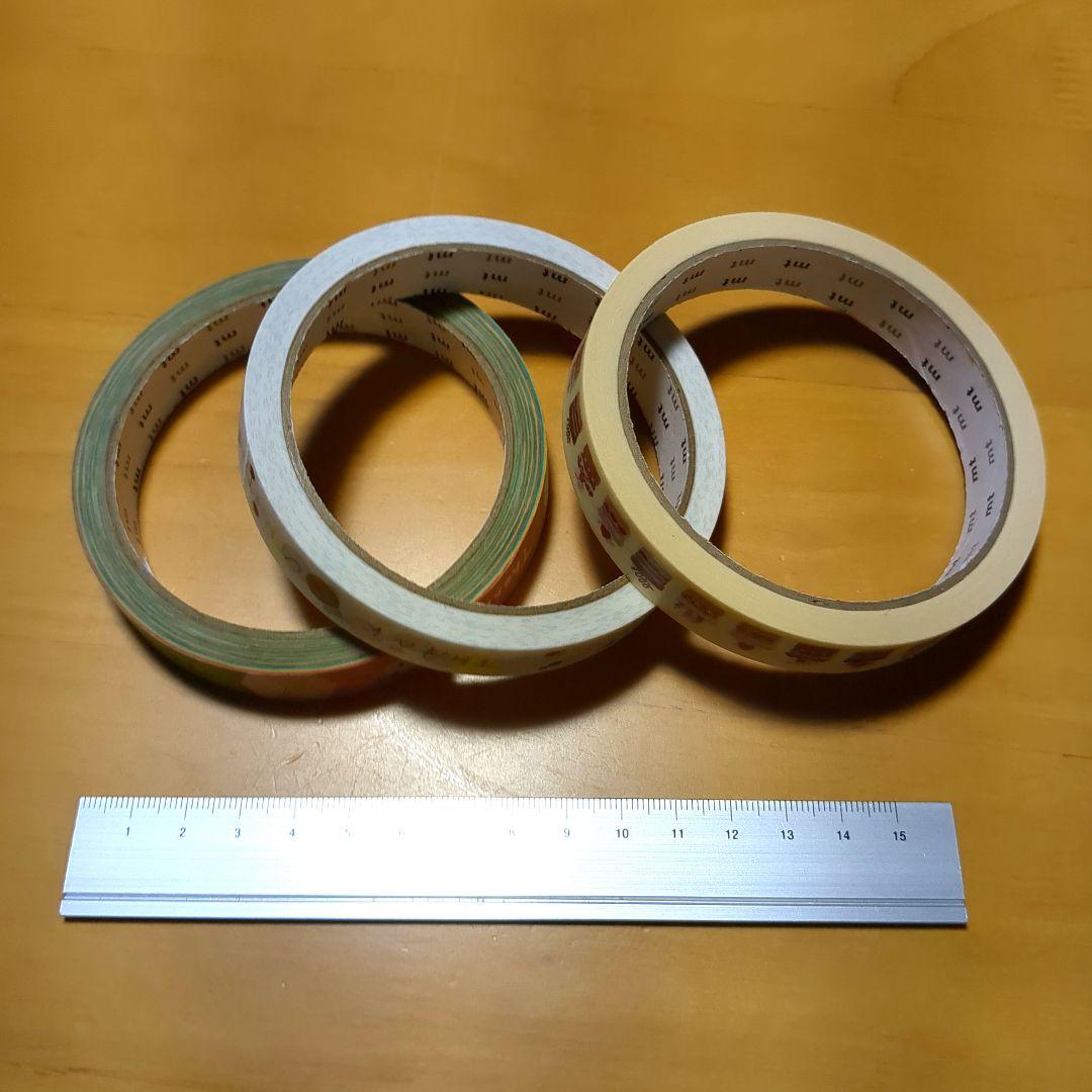 Large core　マスキングテープ 3個セット