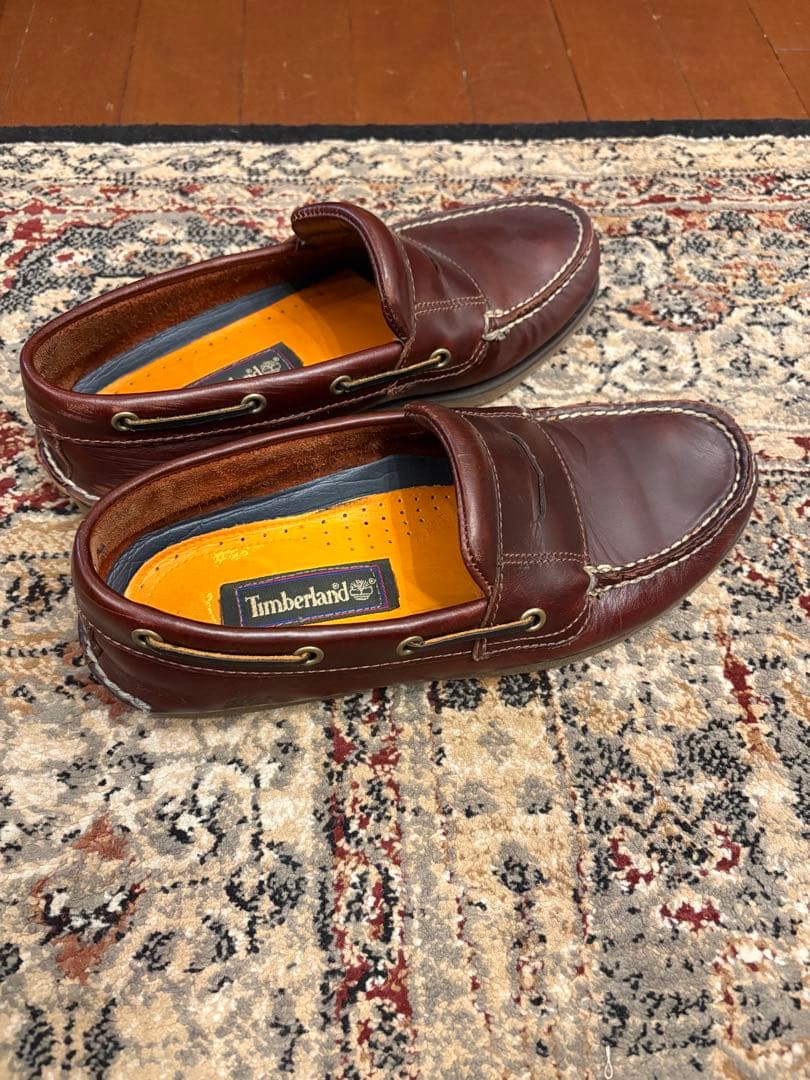 Timberland ティンバーランド　バーガンディ ローファー　アメカジ