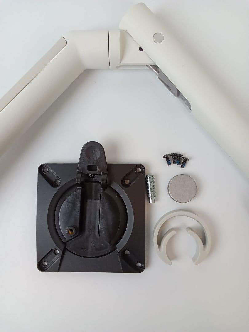 モニターアーム クランプ式 ホワイトCBS/ No.170