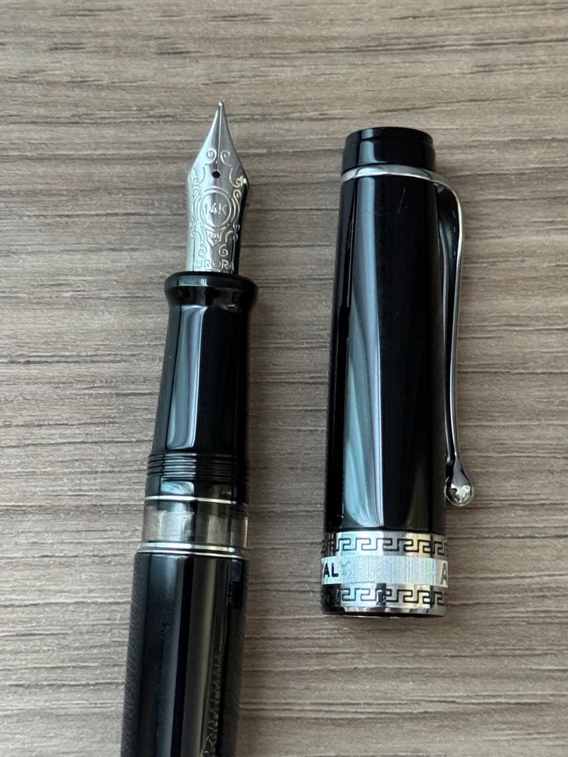 AURORA アウロラ オプティマ FP ネロCT 万年筆 F