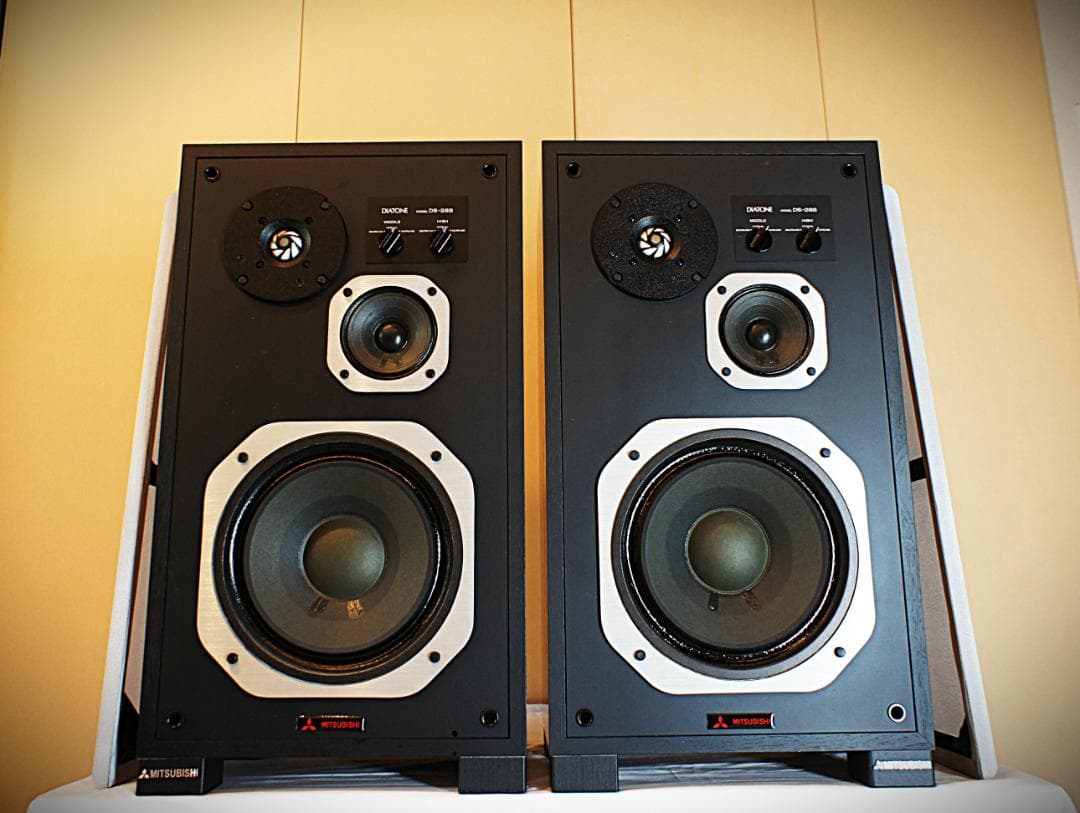 【超美品】DIATONE スピーカー DS-28B 取説、木製台付き