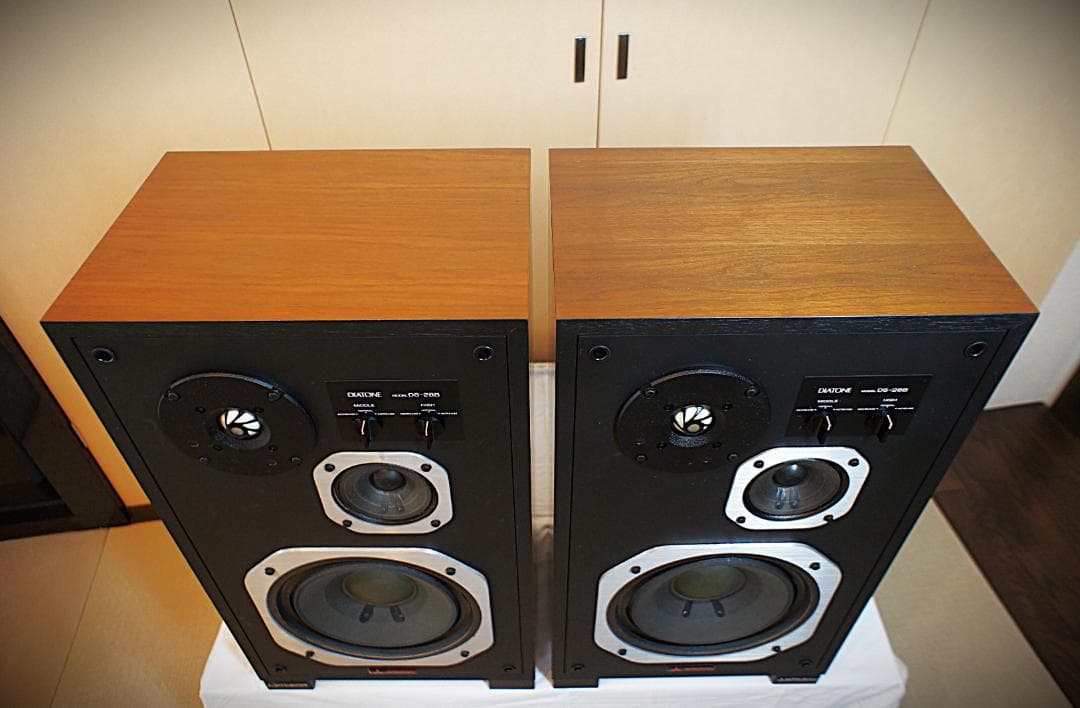 【超美品】DIATONE スピーカー DS-28B 取説、木製台付き