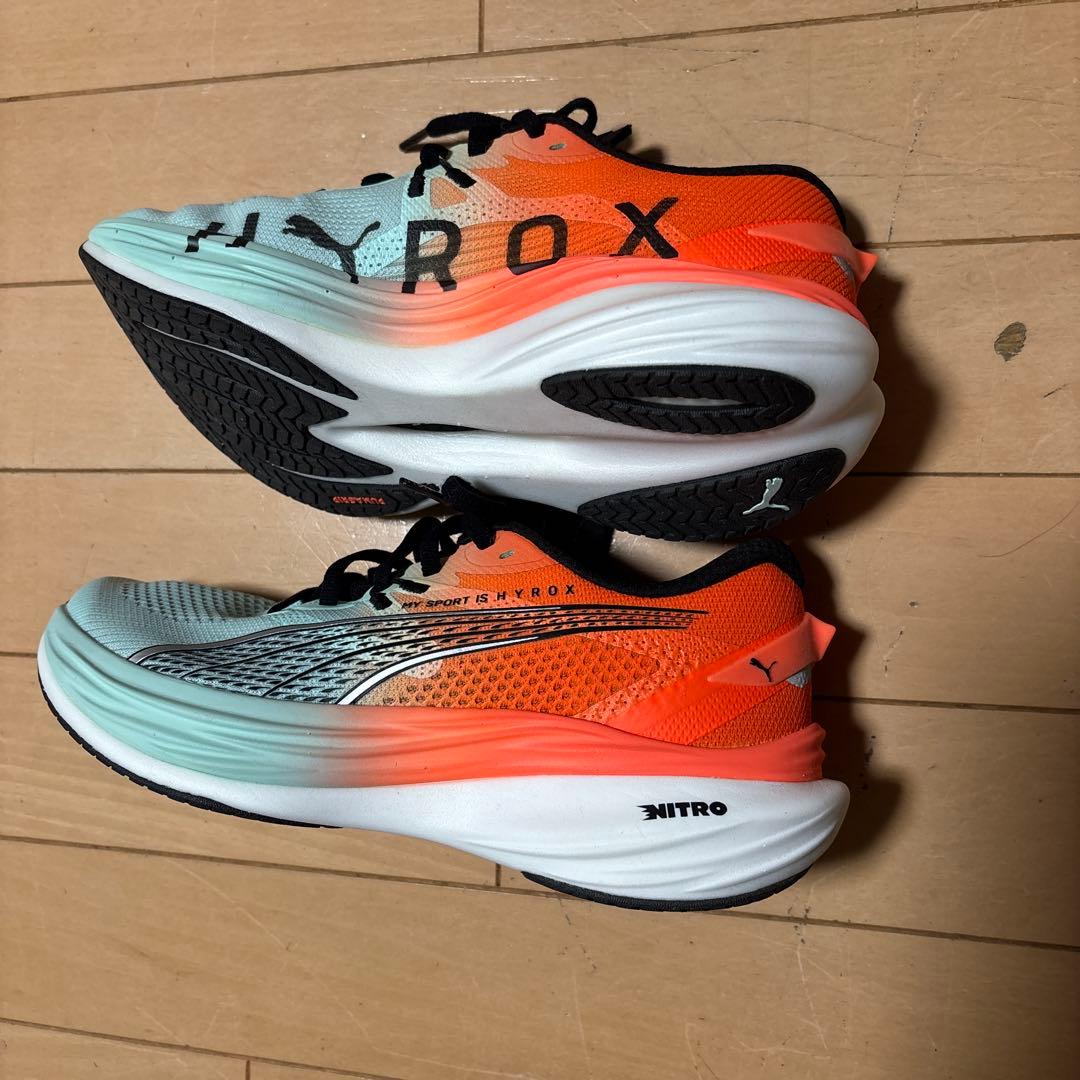 プーマ ディビエイトニトロ3 HYROX ランニングシューズ 24.5cm