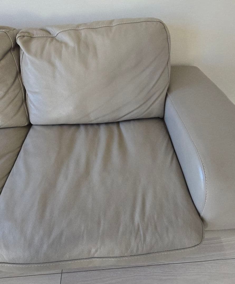 大幅値下げ!!ACTUS レザーソファ 2人掛け W180cm