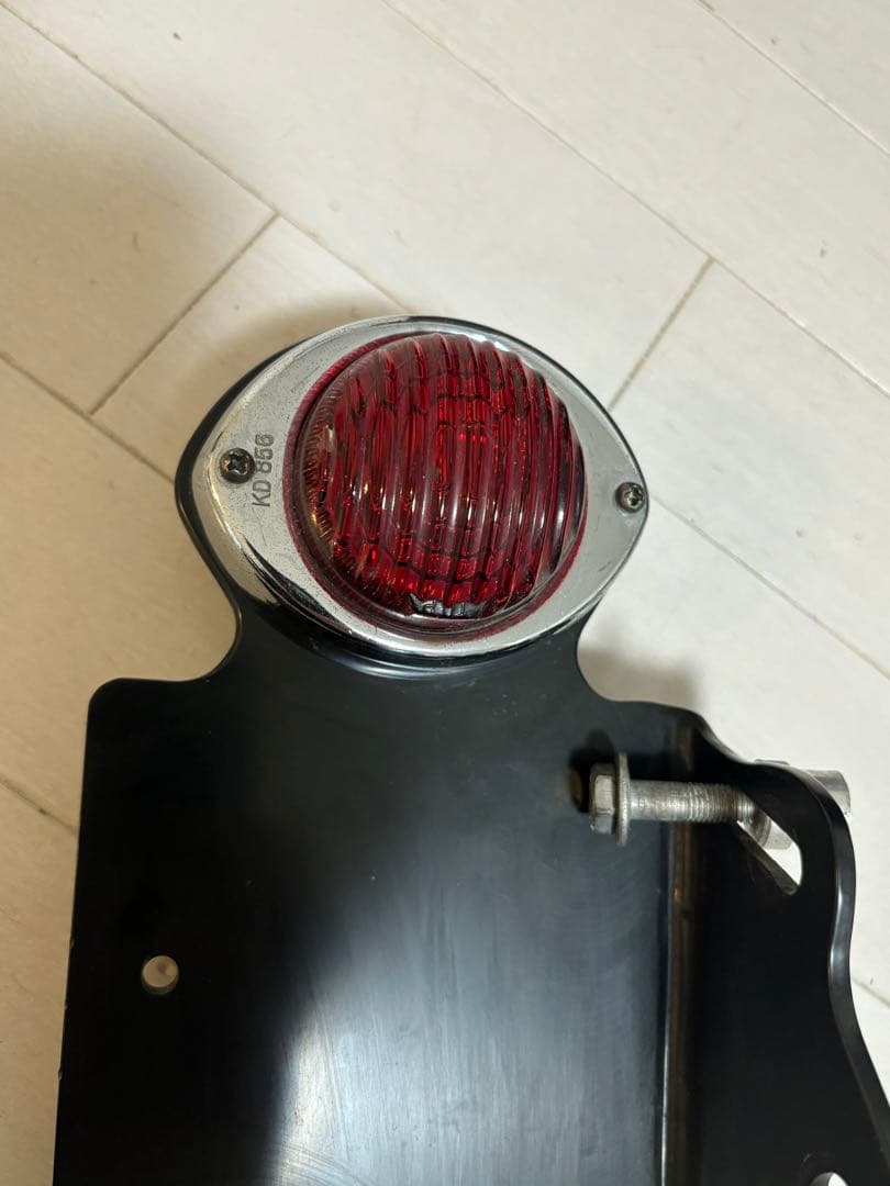 ハーレー　ビンテージテールランプ　ナンバープレートステー