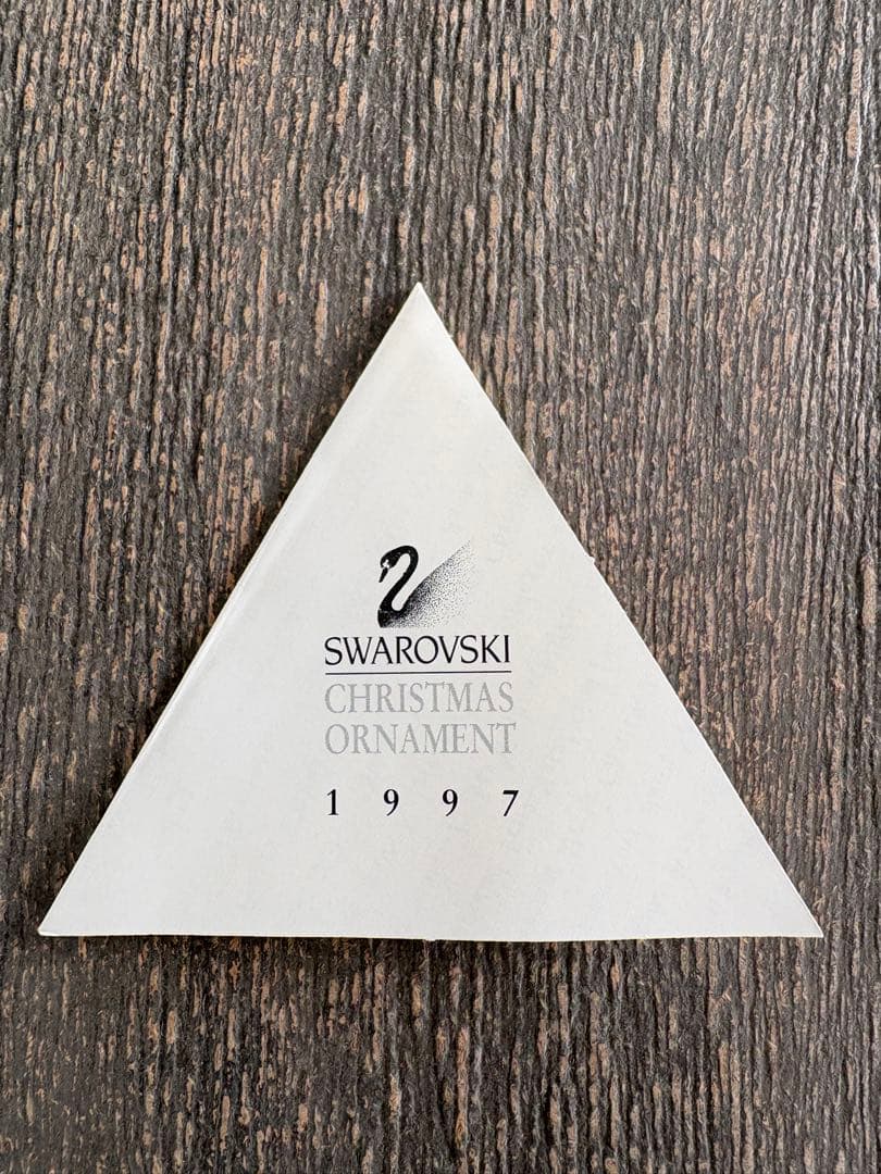 Swarovski スワロフスキー　クリスマスオーナメント 1997 限定