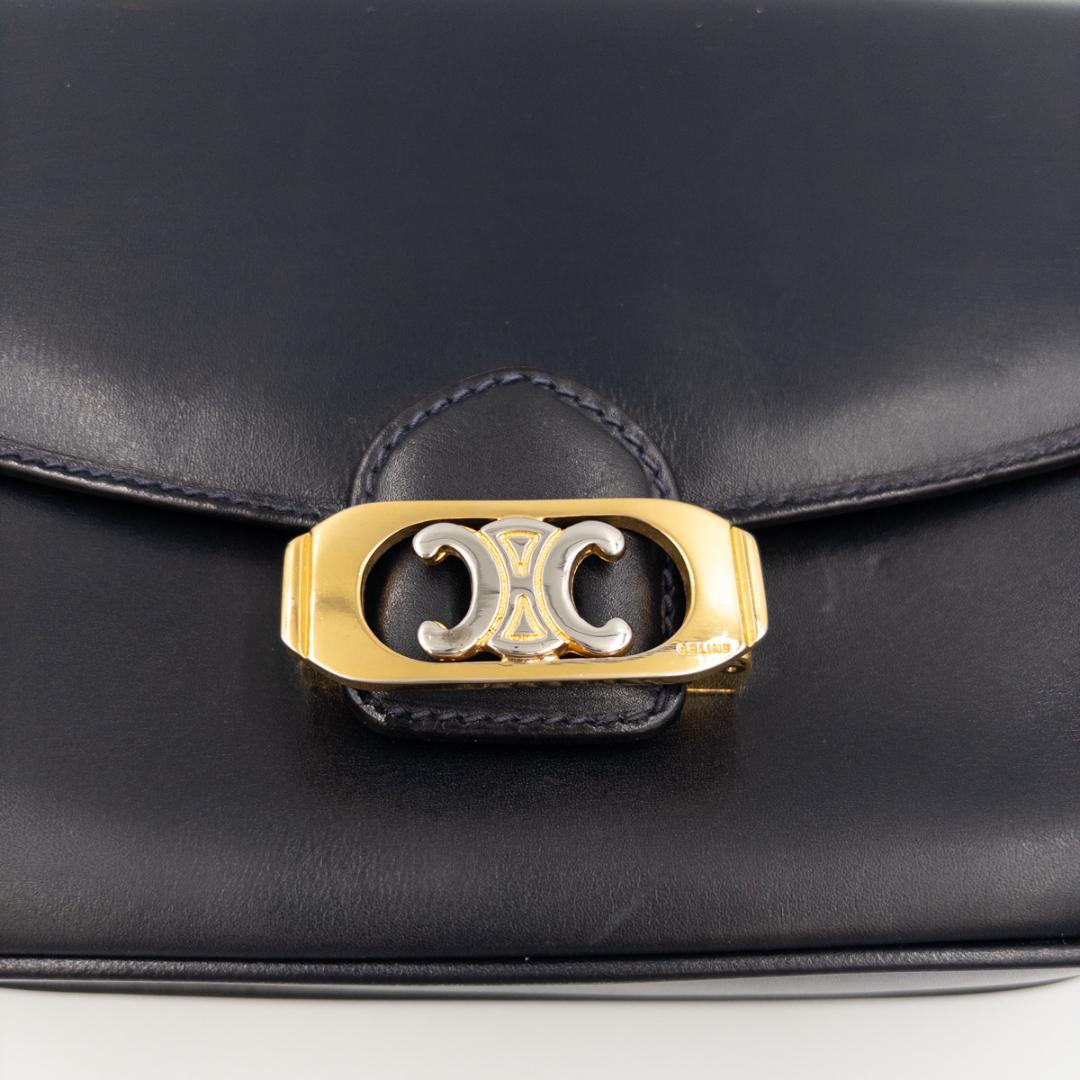 セリーヌ CELINE ショルダーバッグ トリオンフ金具 袋・鏡付き