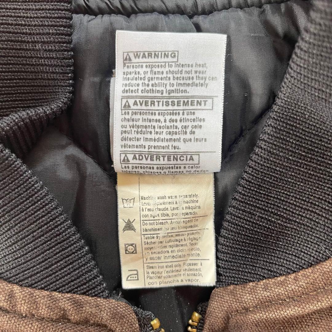 carhartt vtg ダックベスト V02 DKB L★USA★フェード