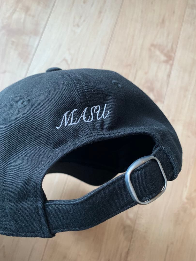 帽子 MASU MB EMBROIDERY CAP - BLACK
