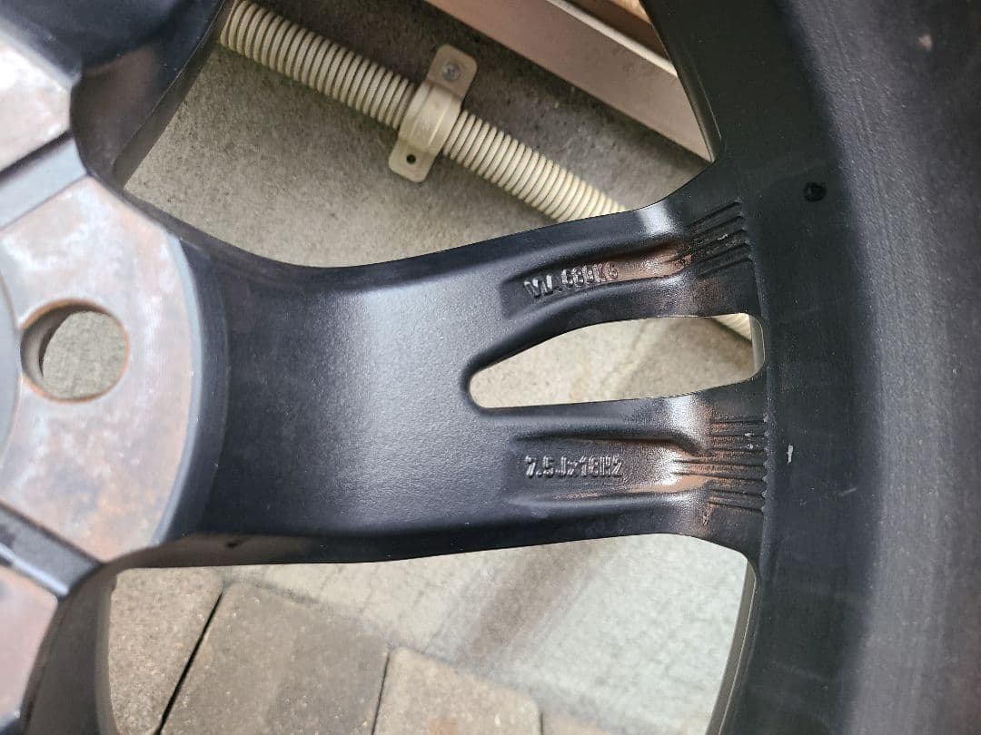 ②【美品】MAK ストックホルム 18in 7.5J +50 PCD108　1本