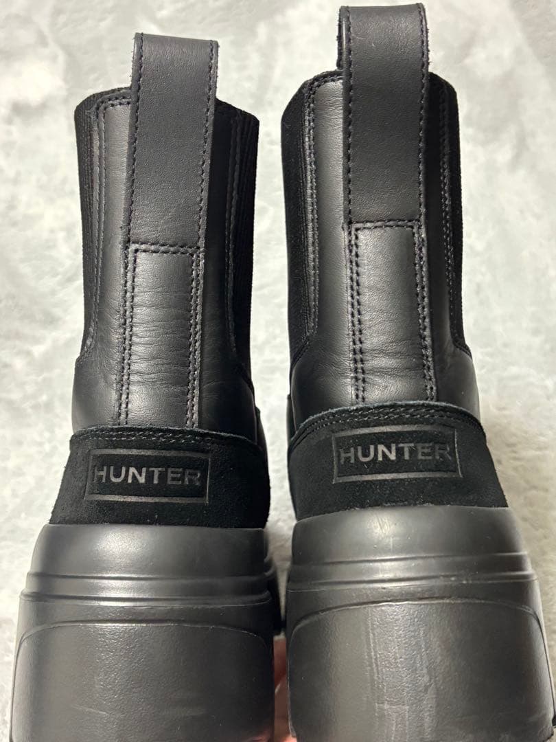 最小値下げ　ハンター　レインブーツ　レディース　23センチ　美品