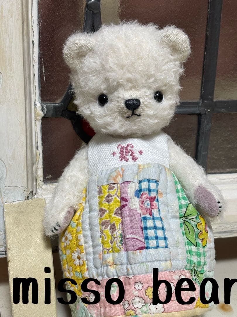 misso bear パッチワーク服