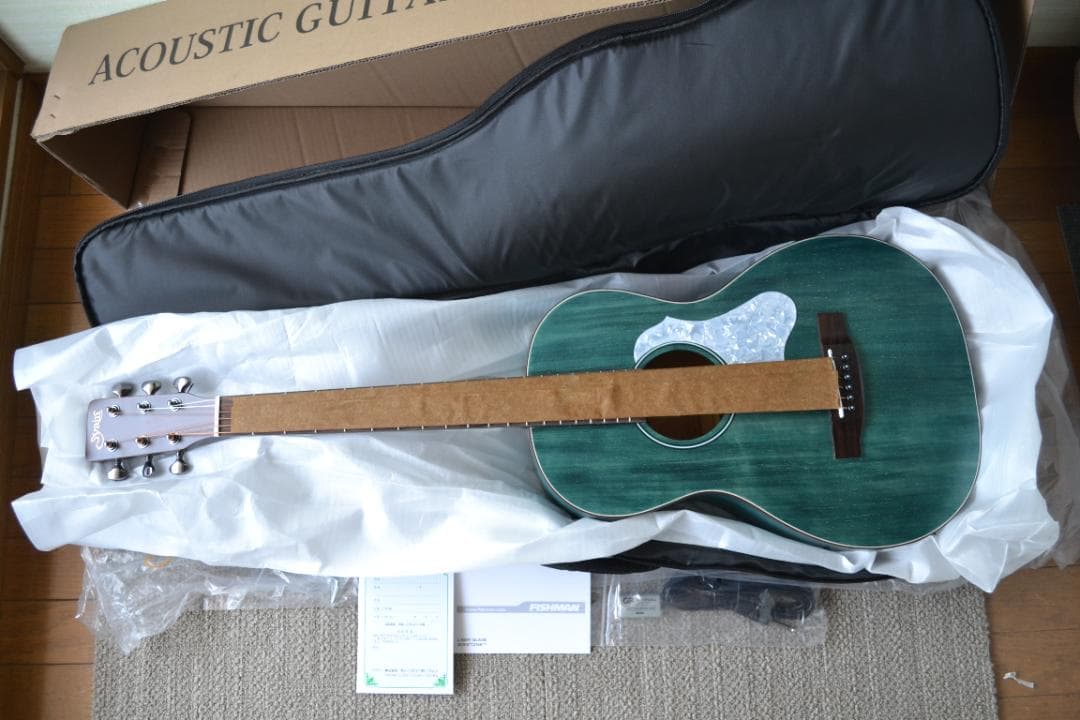 新品S.Yairi YEP-01 DBL エレアコギター パーラー トップ単板