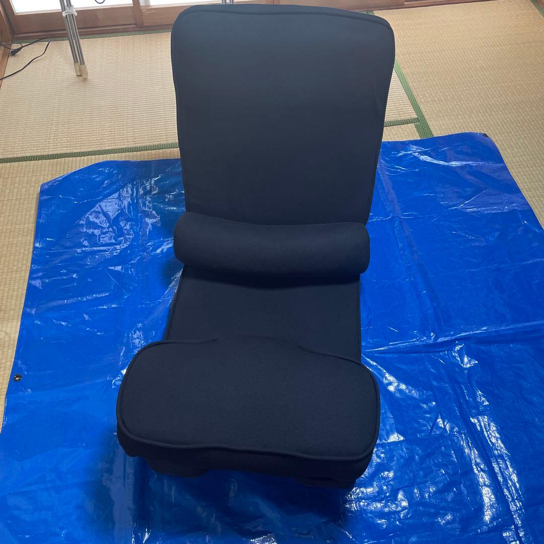 ゲーミング座椅子ワイド　ニトリ　ブラック