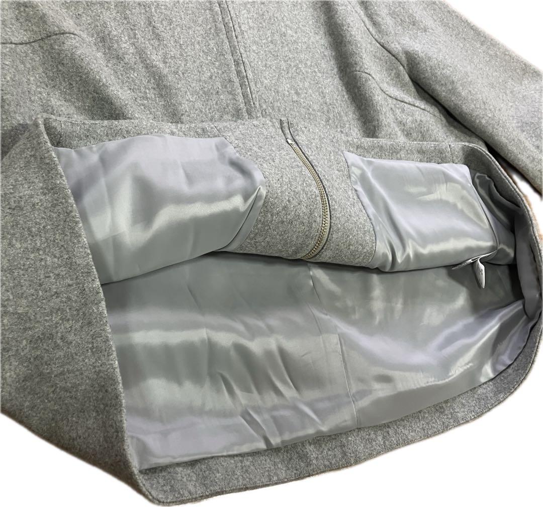 【未使用級】希少✨大きいサイズ46 Rose Tiara コクーンウールコート