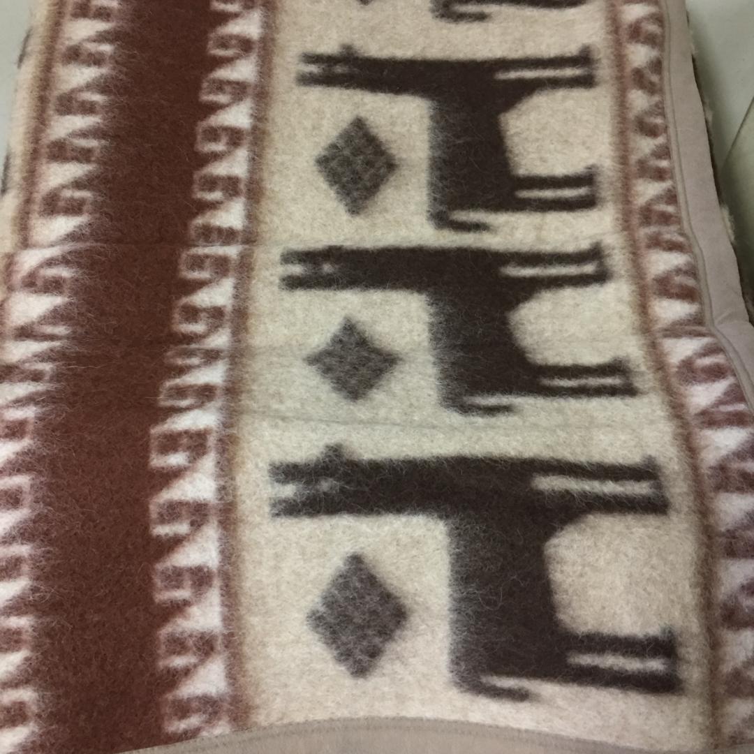 京都西川 アルパカ毛布 140x200cm　ローズブランケット