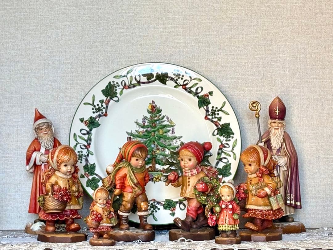 アンリ人形　ANRI ☆クリスマスに…☆ ◆希少◆ 25㎝　【聖ニコラウス・1】