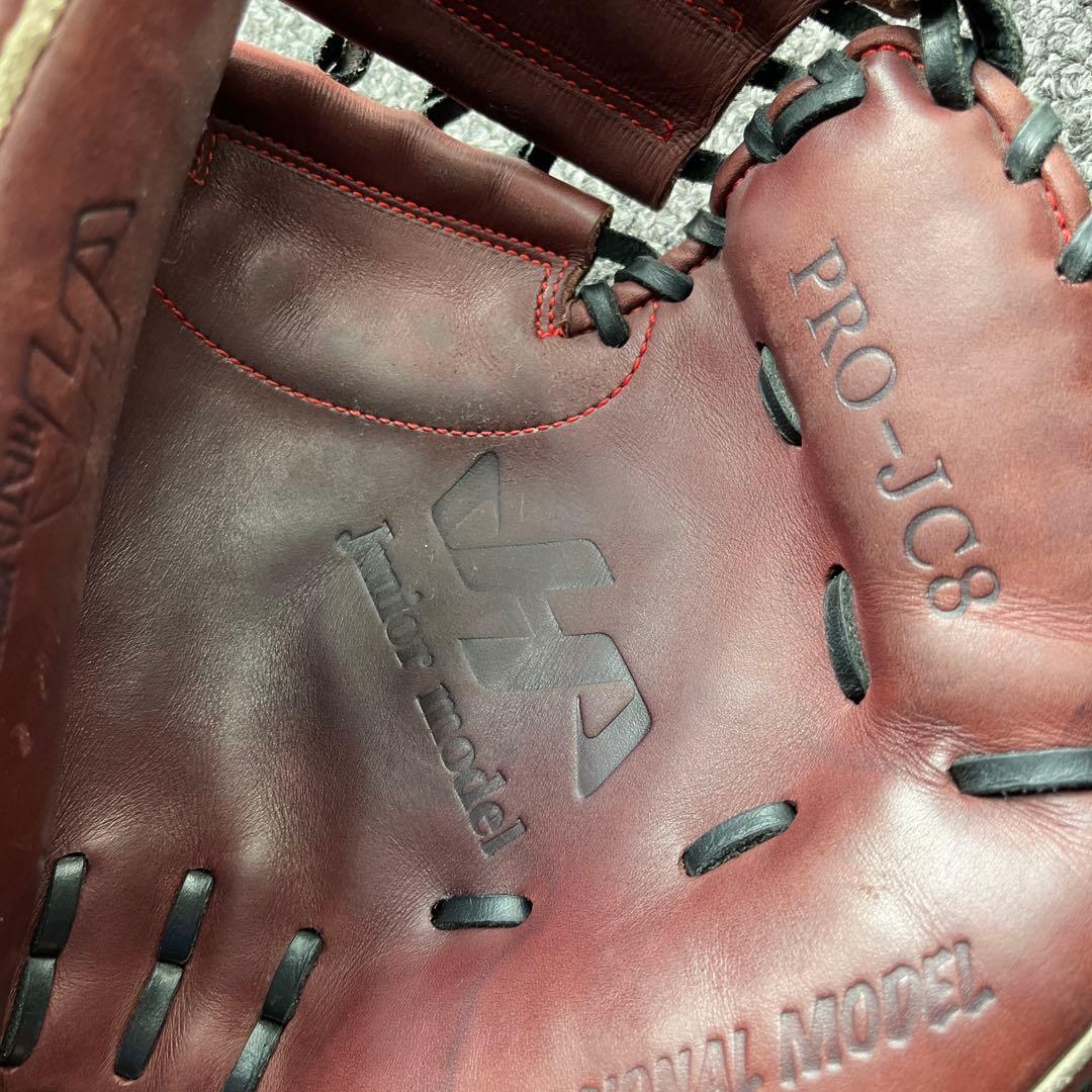 お*】様 ハタケヤマ　 少年用　キャッチーミット