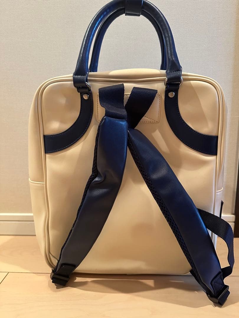 PAN AM 旅行用2wayバッグ、旅行かばん、街歩きリュック/ホワイト