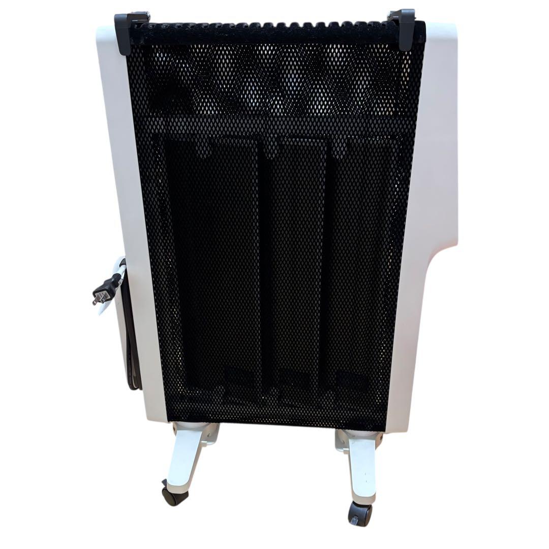 【美品】シロカ 電気ヒーター SN-M271 ホワイト　遠赤外線　リモコン付き