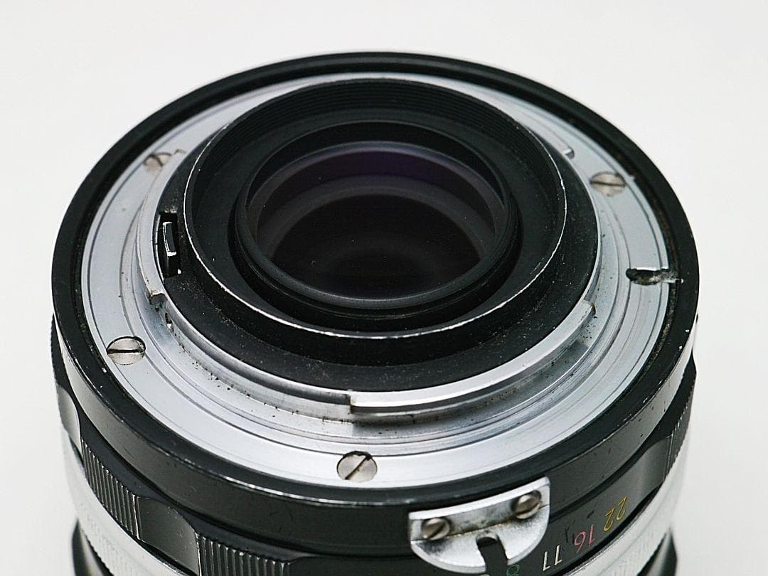 Nikon NIKKOR-P 初期非Ai 105mm f2.5 試写あり 実用品
