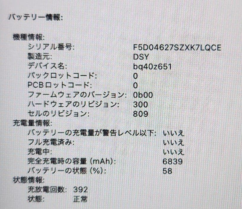 MacBook Pro16 2019年 32GB 1TB A2141