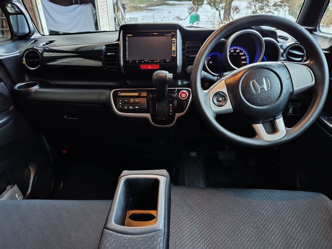 岩手発【4駆】N-BOXカスタム4WD★ナビ★テレビ★バックカメラ★スターター★