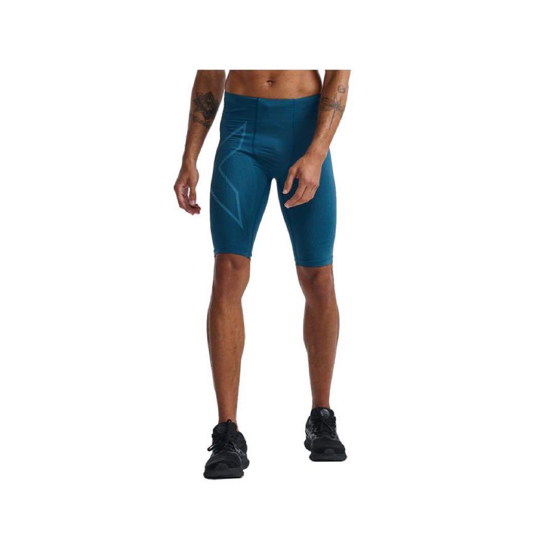 【新品】【限定色】2XU ツータイムズユー MCS メンズ ハーフ タイツ S