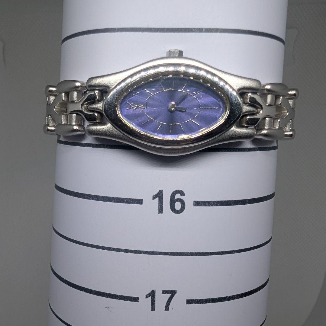 【稼働品/電池交換済み】イヴサンローラン5421-H08151 クォーツ腕時計