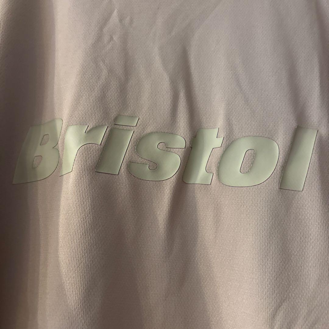 FCRB L/S TOUR TEE ベージュ L