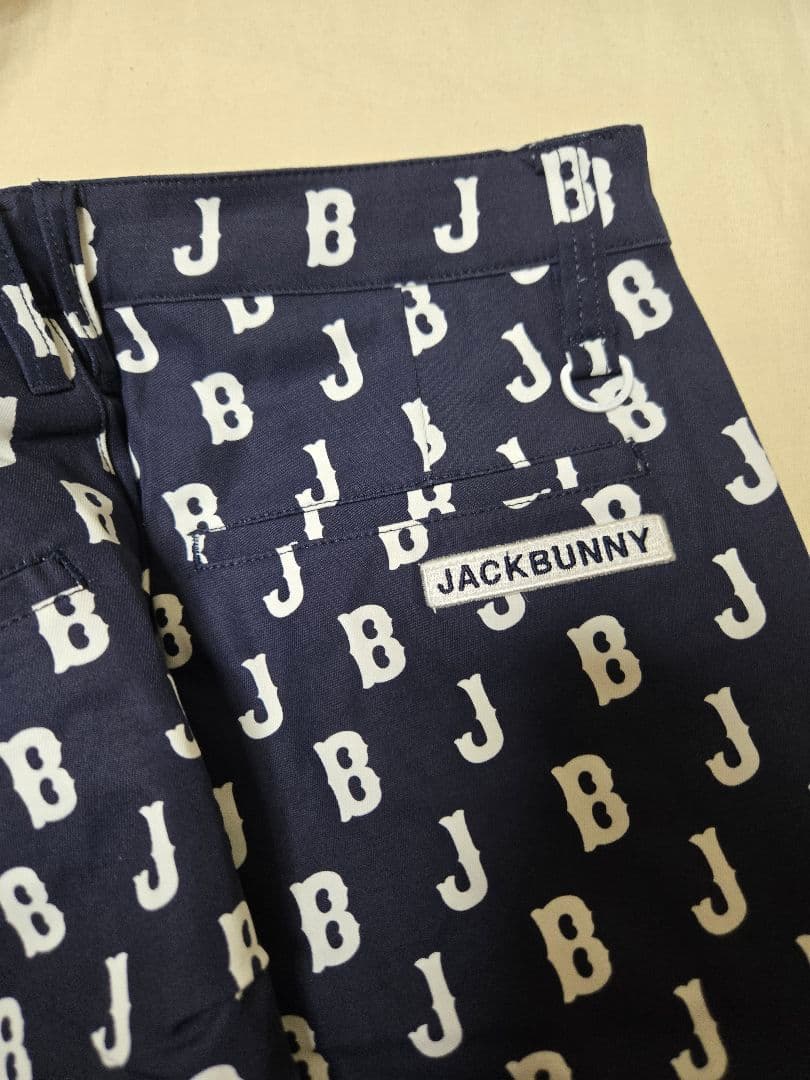 ジャックバニー　ネイビー　ゴルフウェア　パンツ　4　サイズ　M