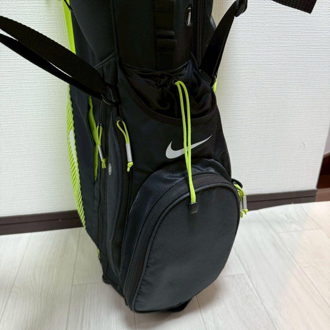 廃盤 希少 NIKE AIR SPORT キャディバッグ スタンド式 黄色 黒色