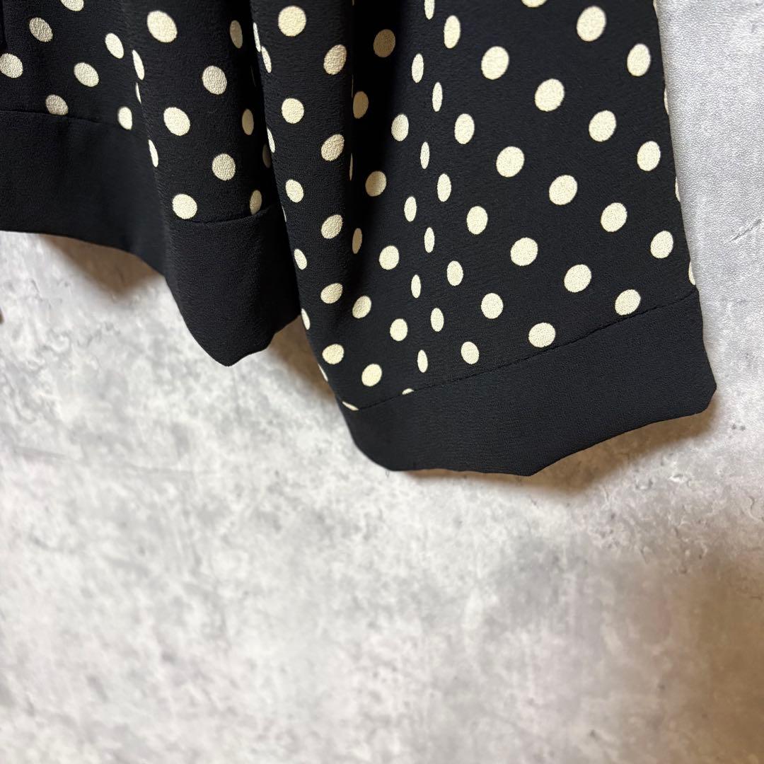 tricot COMMEdesGARCONSトリココムデギャルソンドットブラウス