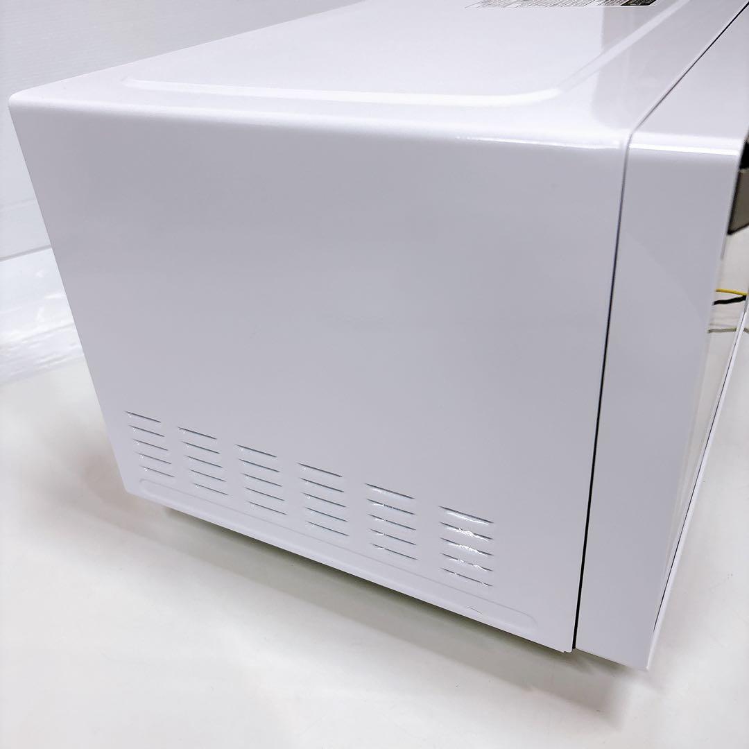 2024年製 東芝 ハイパワー簡単シンプル電子レンジ フラット 説明書付き