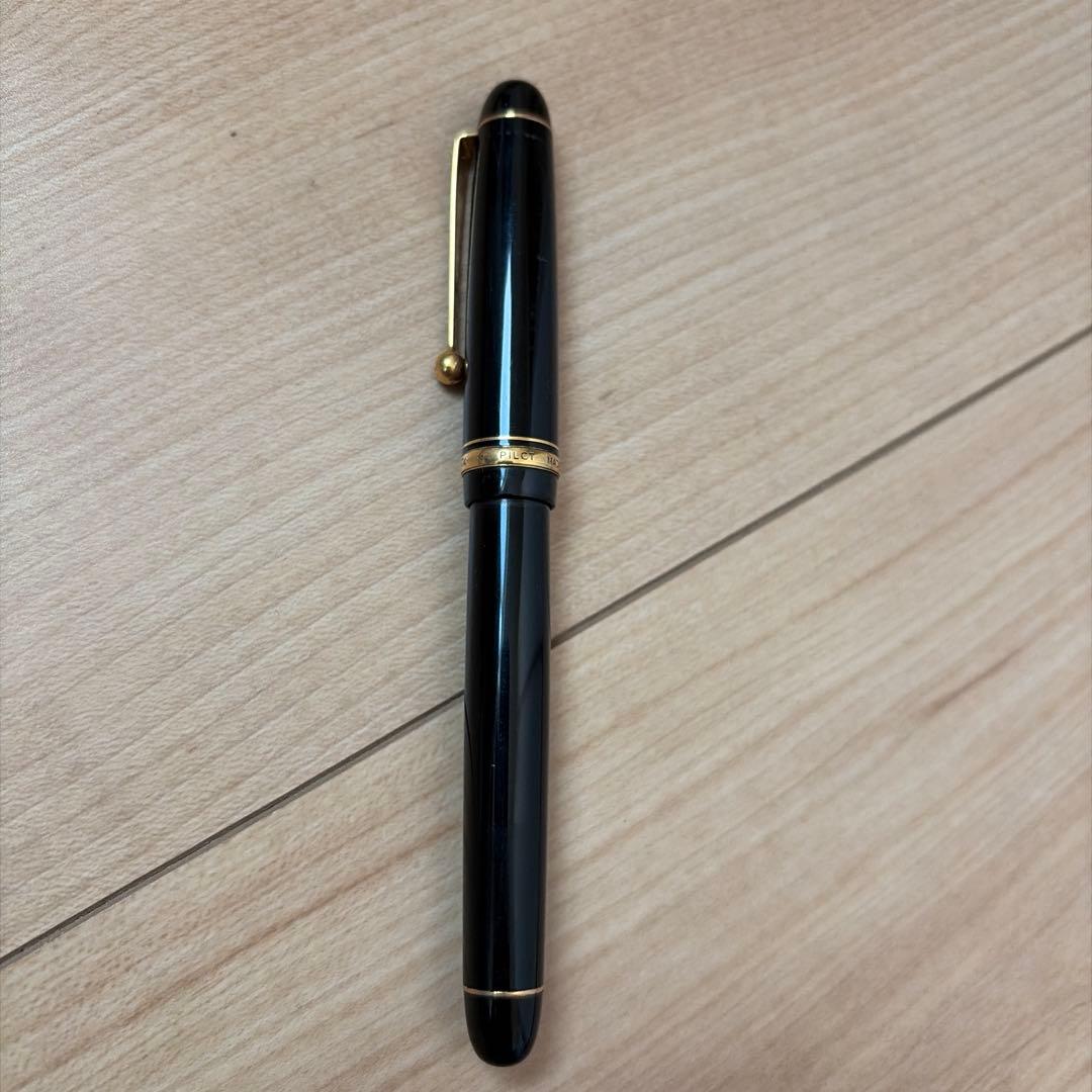 黒の式万年筆14Kペン先