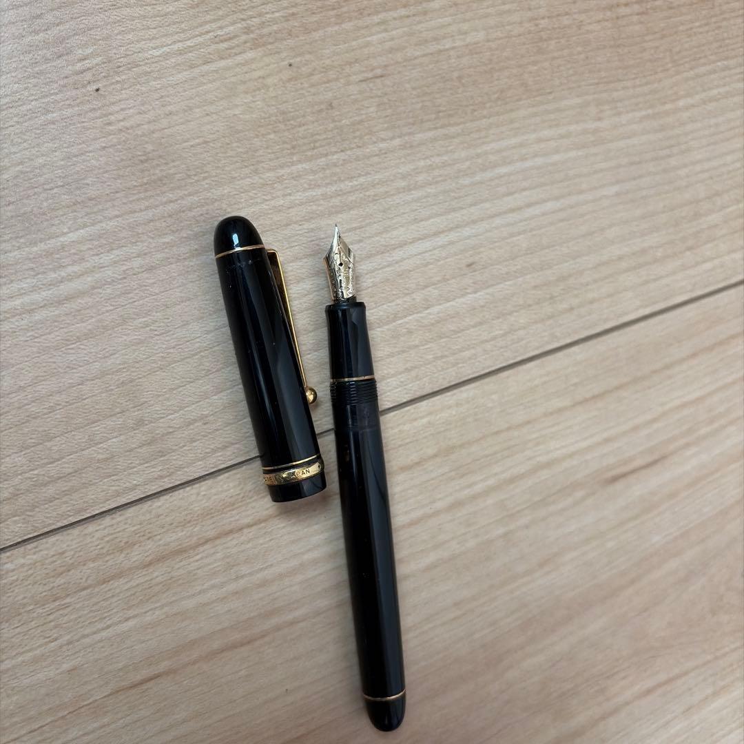 黒の式万年筆14Kペン先
