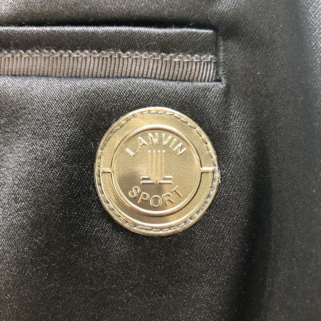 ランバンスポール　新品タグ付　ブラック　スリムフィット　ゴルフパンツ　ローライズ