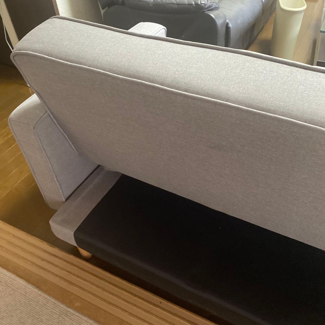 「美品」ニトリソファーベッド3人掛