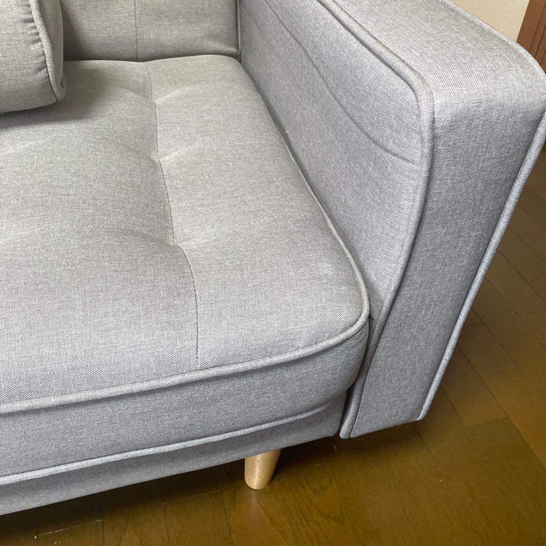 「美品」ニトリソファーベッド3人掛