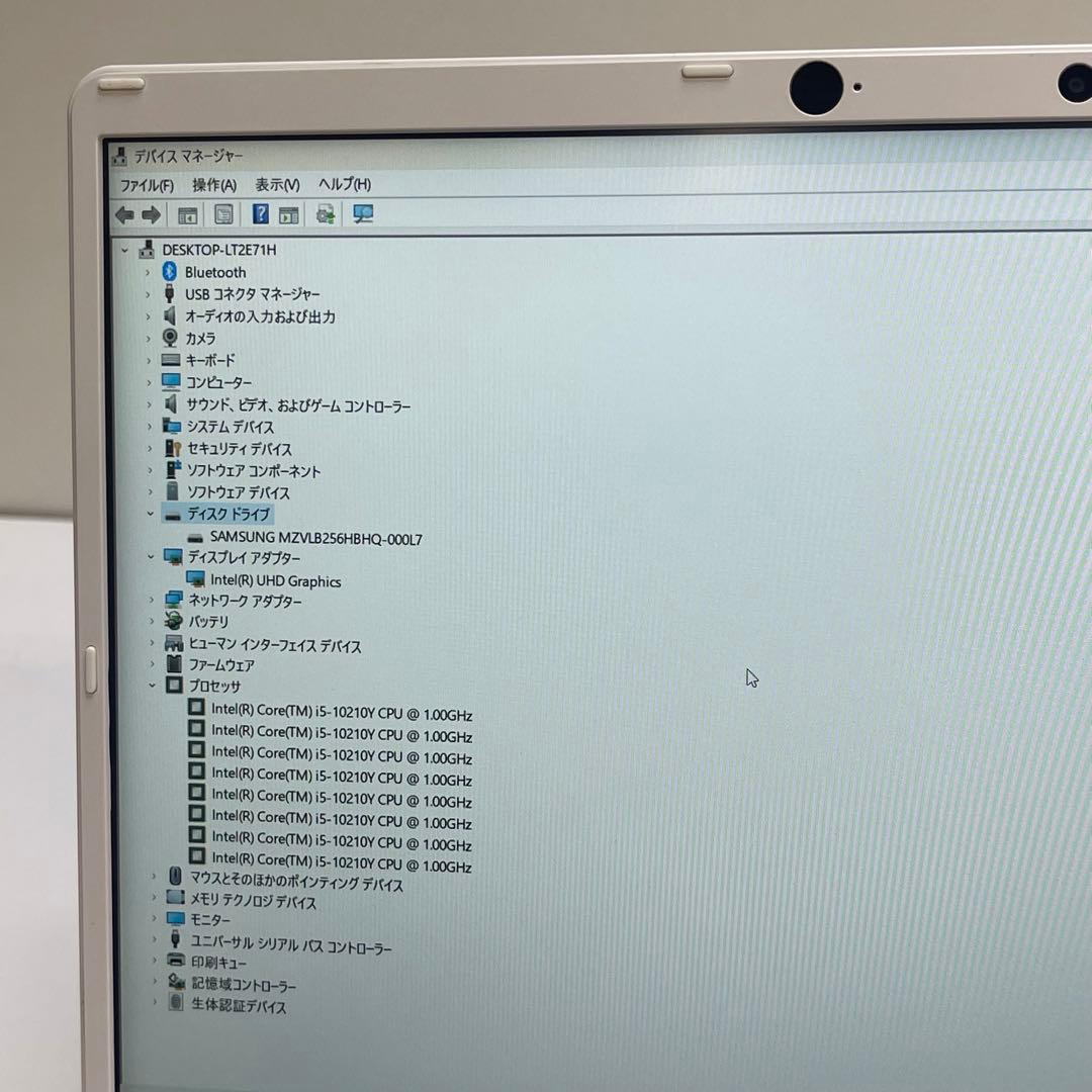 Windowsノート本体 #997 NEC VersaPro NM550/R i5-10210Y 8GB