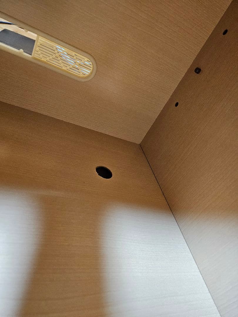 ナチュラルカラー木製　 テレビ台　ローボード 　スライド扉 収納付き 150cm