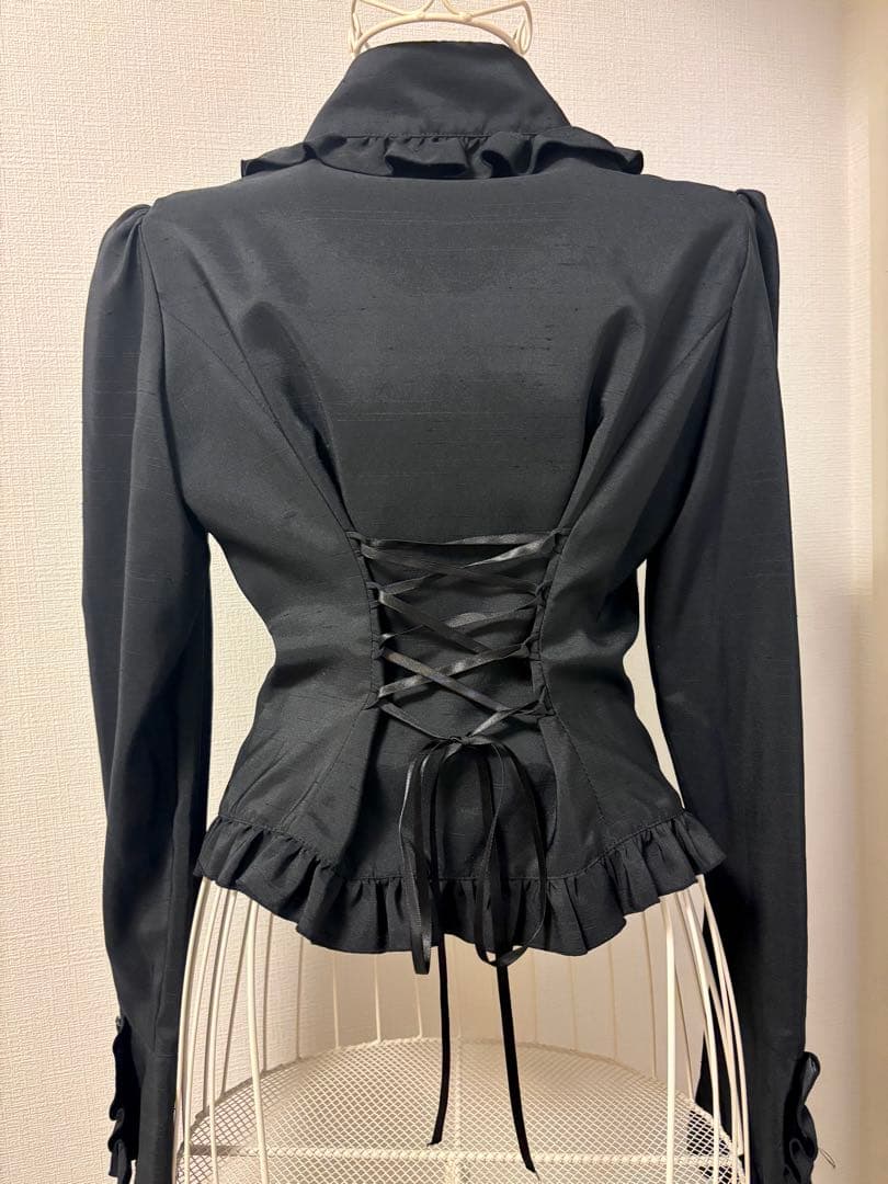 アトリエボズ シャンタン素材ブラウス 送料込 美品 ATELIER BOZ