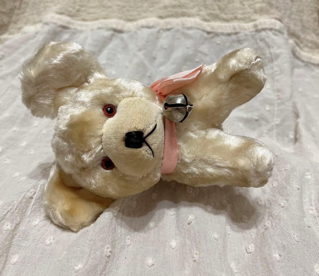 日本製　昭和レトロ　ぬいぐるみ　人形　レトロ　古い　くま　当時物　昭和