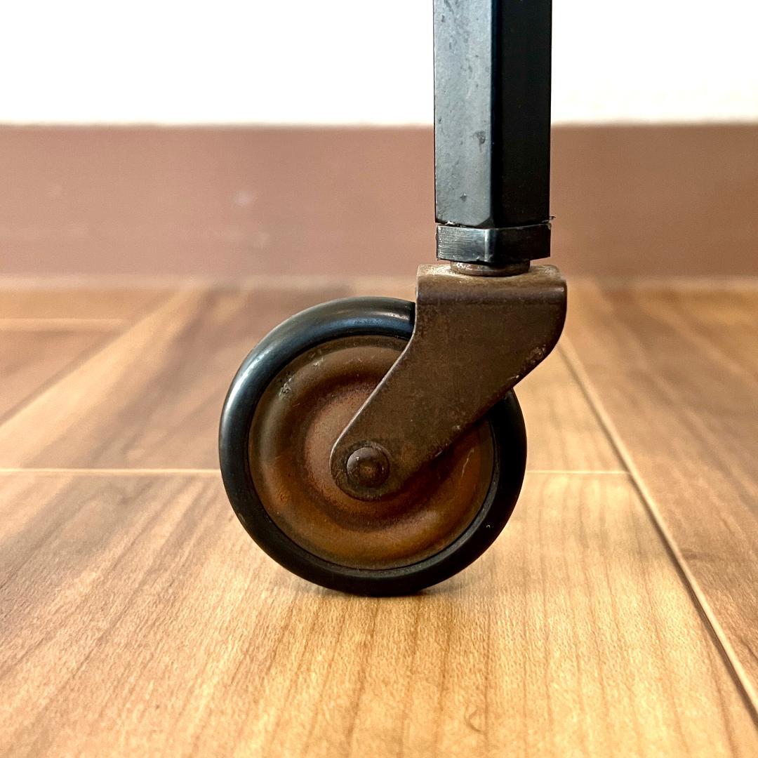 サイドテーブル オランダ製 ミッドセンチュリー キッチンワゴン カートワゴン