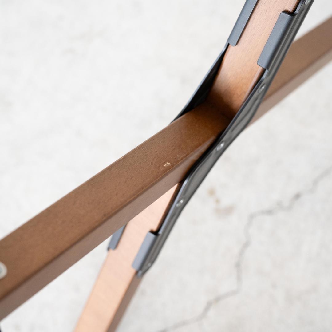 hilander ウッドロールトップテーブル90