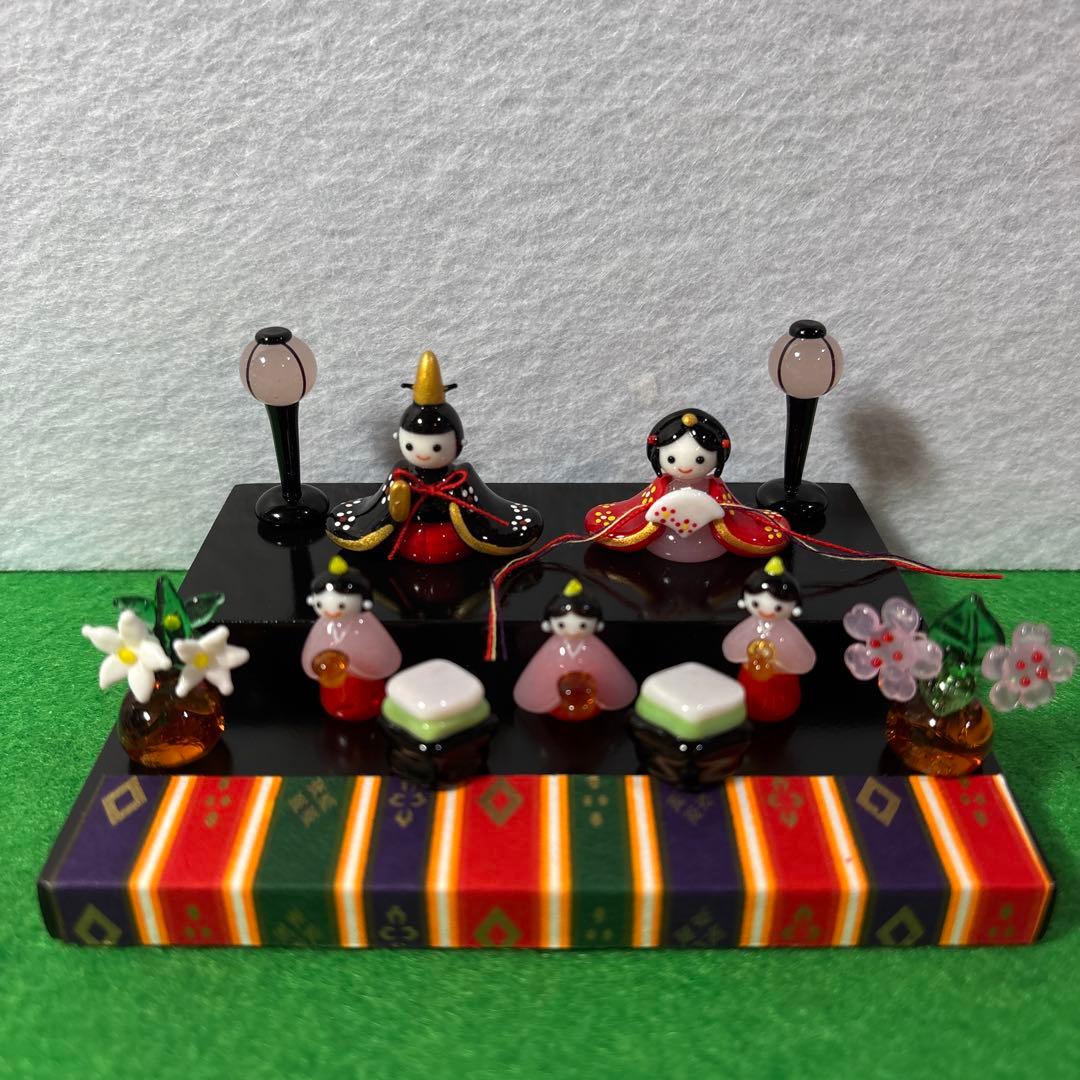 パキラ　ガラス細工　ミニチュア