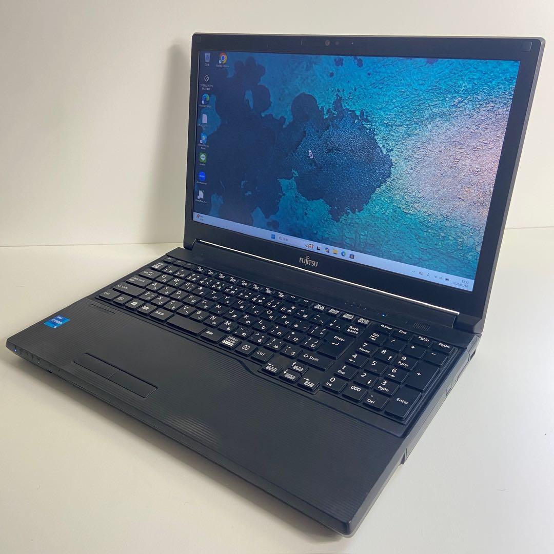 ★特大バッテリー★ 2021年製 第11世代i5 15.6インチ 富士通 F27