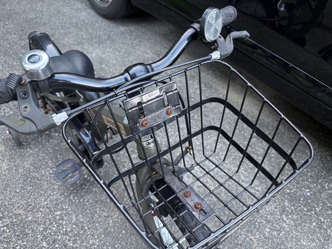 Jeep キッズバイク 16インチ JE-16G｜2022年2月購入サビあり／