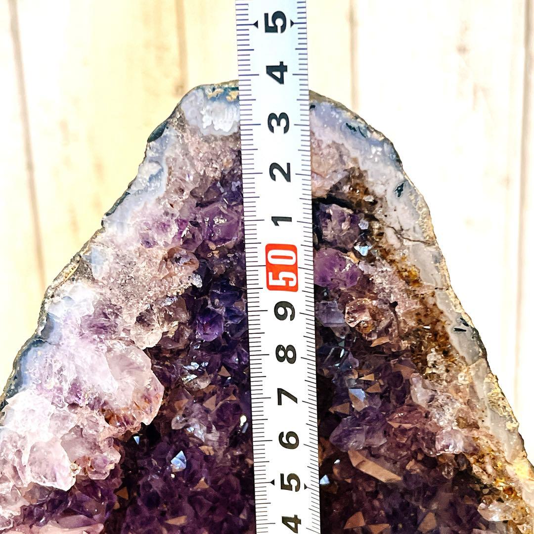 アメジストドーム　天然石　大型　高さ54cm 横幅23.5cm 奥行き22cm