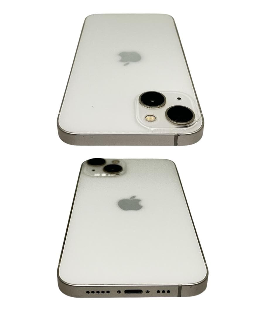 金欠学生【美品】iPhone13 128G ホワイト　バッテリー100%